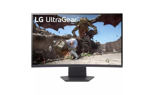 LG 32GS60QC-B 32 UltraGear™ QHD 180Hz 1ms AMD FreeSync™ HDR10 1000R Curved Gaming Monitor